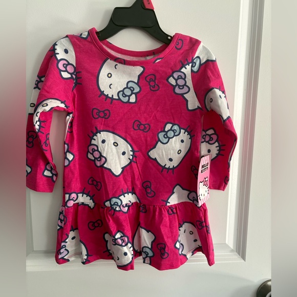 NWT- Hello Kitty cotton/polyester dress, 2 sizes - Picture 1 of 7